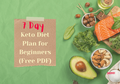 7 day keto diet meal plan for beginners Free PDF download by JustFit