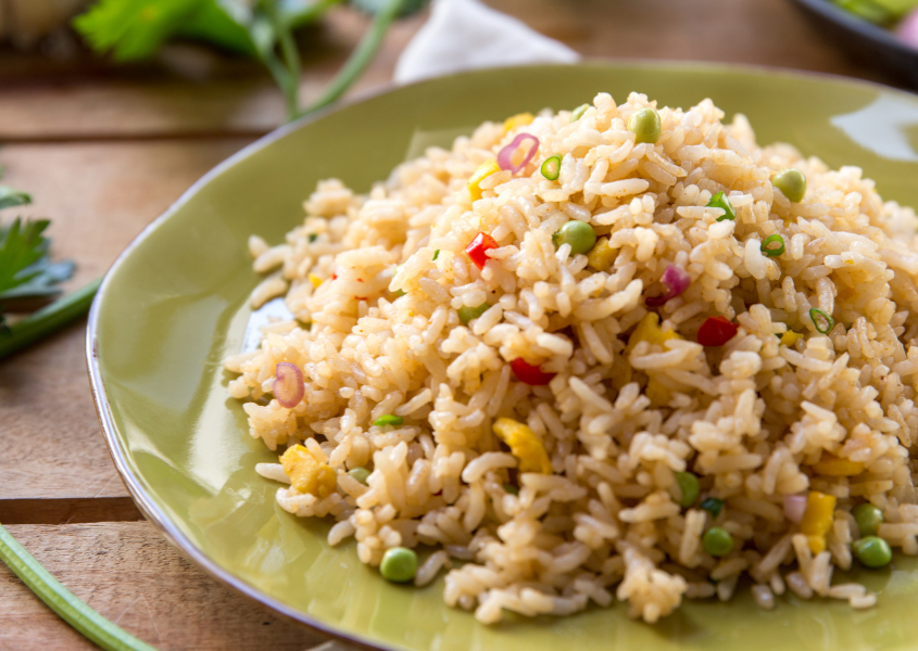 healthy fried rice with brown rice
rice diet recipe for weight loss
