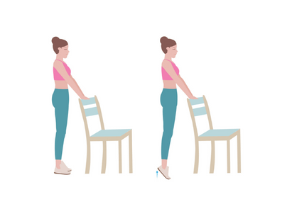 Heel Raises: How To Perform JustFit