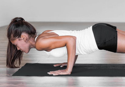 Yoga push up how to do it effectively JustFit