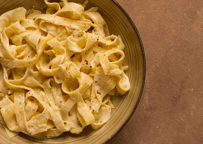 creamy garlic pasta
healthy vegetarian recipes